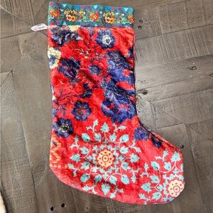 Johnny Was Holiday Stocking Reversible Christmas